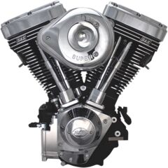 ENGINE V124BLK/CHR G CARB S&S