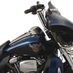 23100672 Windschield 4 Zoll FLHT / FLHX 14-21 super low schwarz