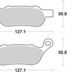 17211777 BRAKE PAD SINT REAR