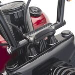 06020570 RISERS THUNDER 2" schwarz Biltwell f&uuml;r 1 Zoll Lenker